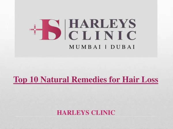 Top 10 Natural Remedies for Hair Loss