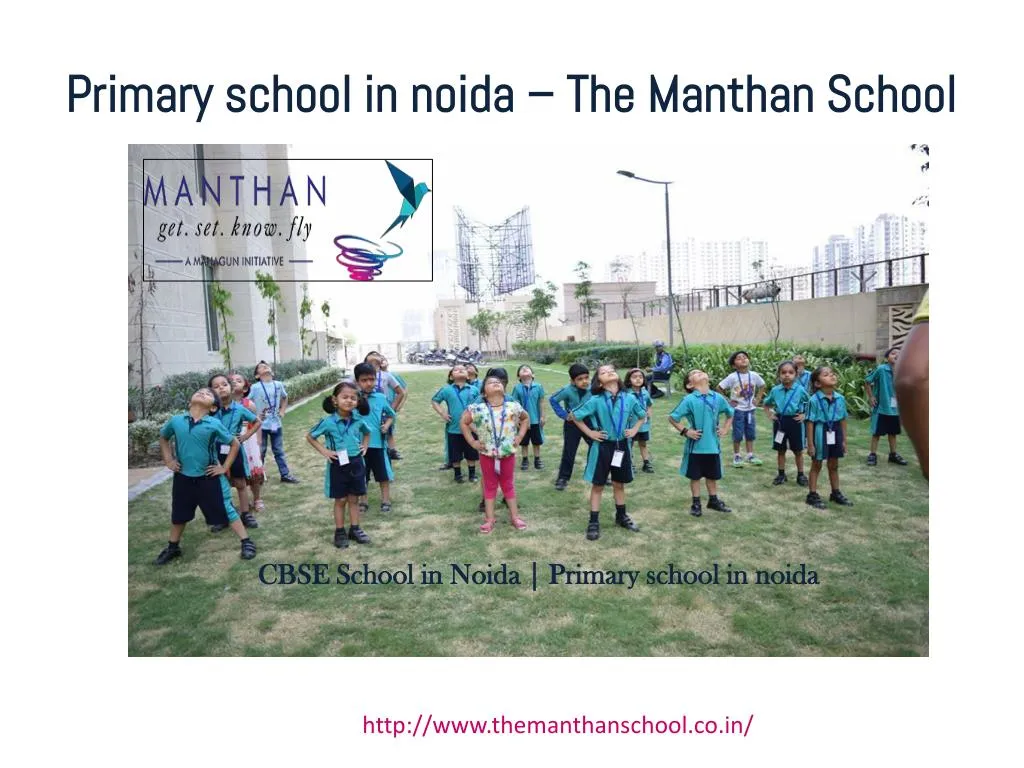 primary school in noida the manthan school