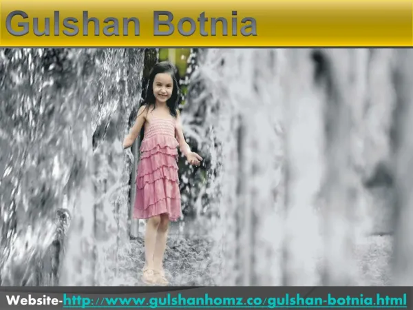 Gulshan Botnia Best Floor Plan