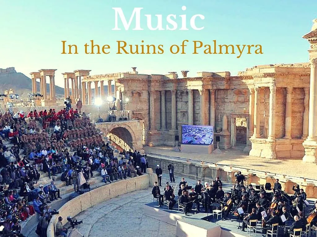 music in the vestiges of palmyra