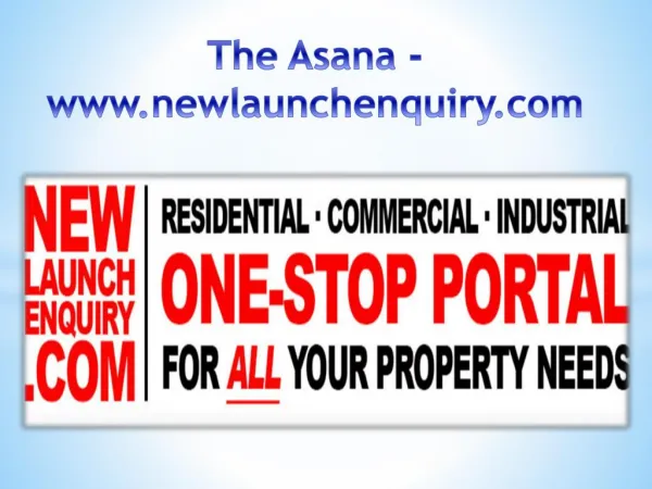 The Asana - www.newlaunchenquiry.com
