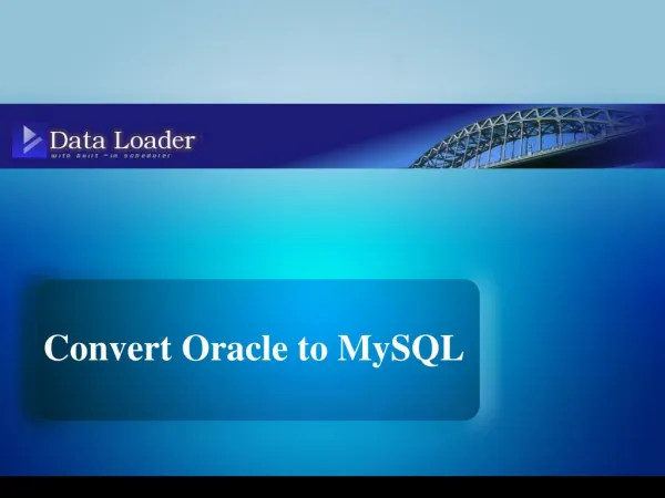 The All Time Best Way to Convert Oracle to MSSQL