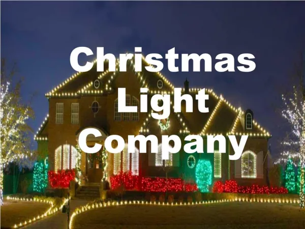 Get About Christmas Light Company