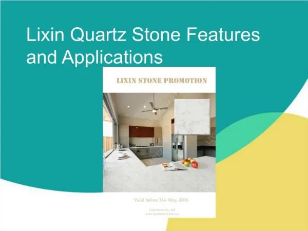 Lixin Quartz Stone Features and Applications