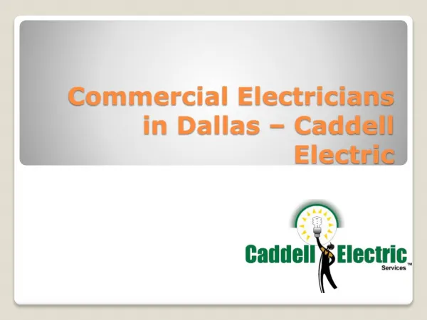 Commercial Electricians in Dallas