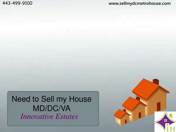 Need to Sell my House MD
