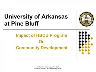 University of Arkansas at Pine Bluff - slide 1