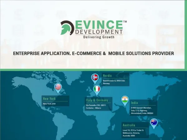 Web Design and Development, Mobile Application Development Company| Evincedev Development