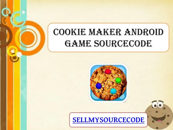 Cookie Maker Android Game Sourcecode