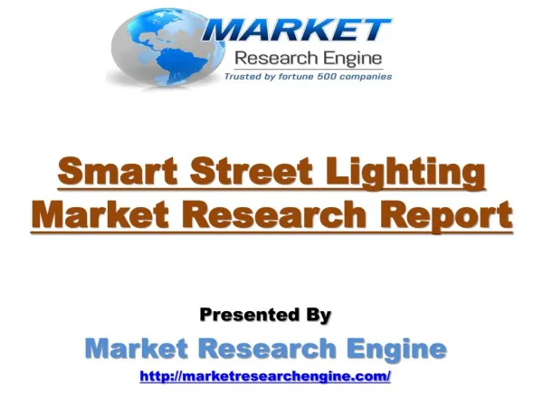 Europe and APEJ are set to Lead the Smart Street Lighting Market in 2022