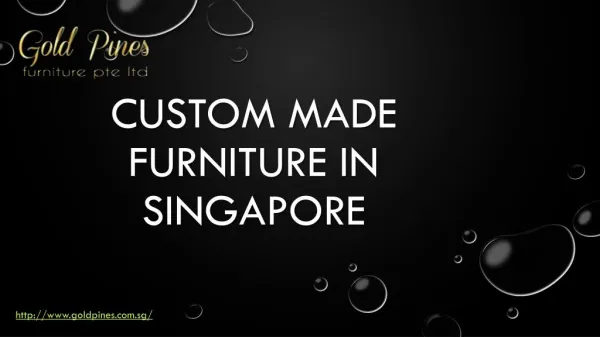 custom made furniture in singapore