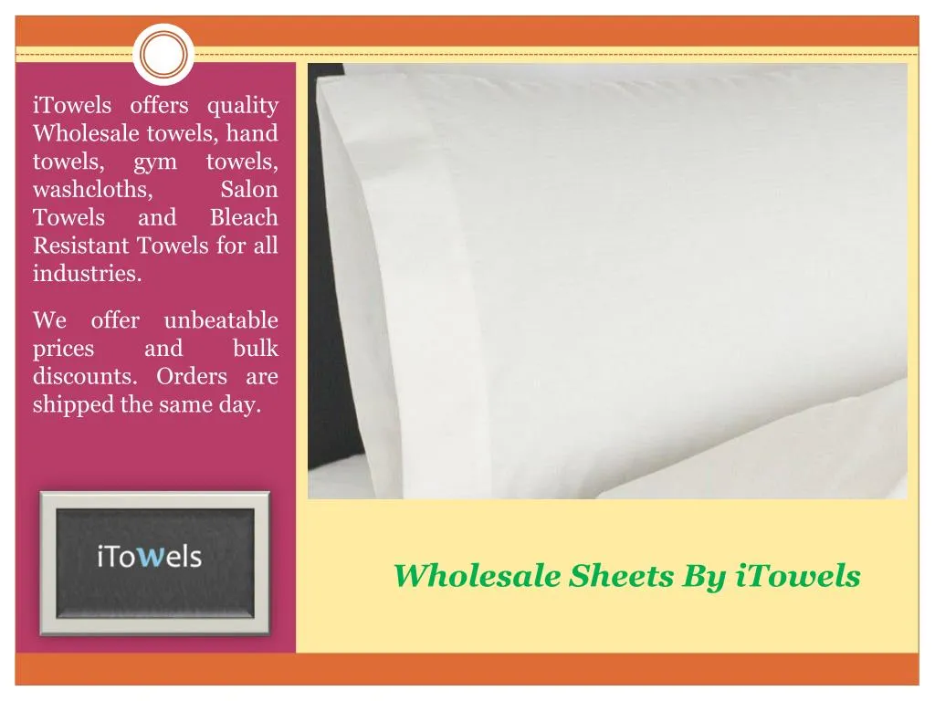 wholesale sheets by itowels