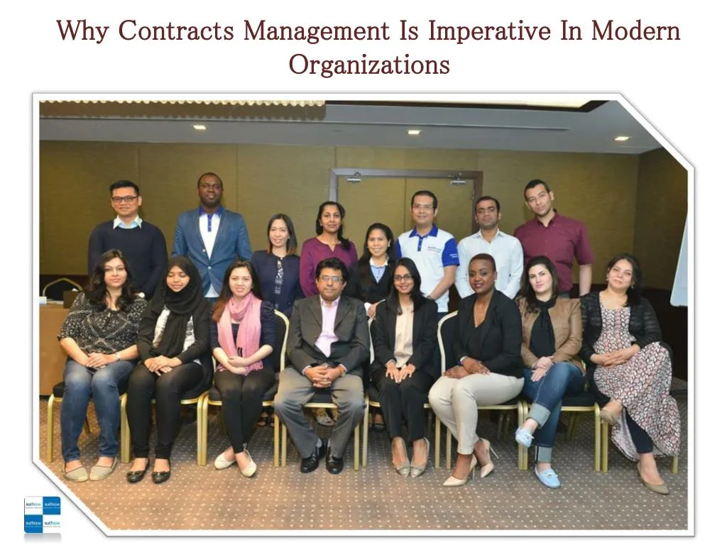 why contracts management is imperative in modern organizations