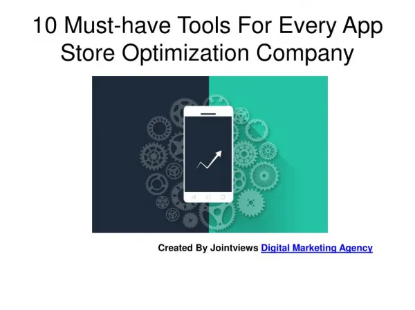 10 Must-have Tools For Every App Store Optimization Company