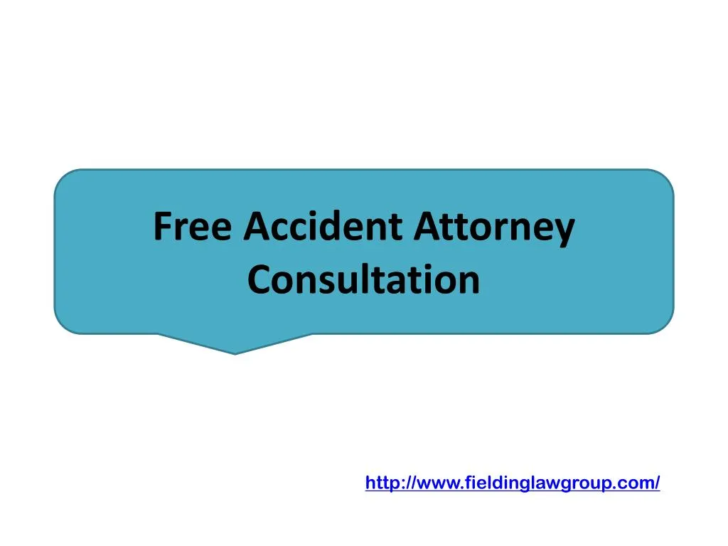 free accident attorney consultation