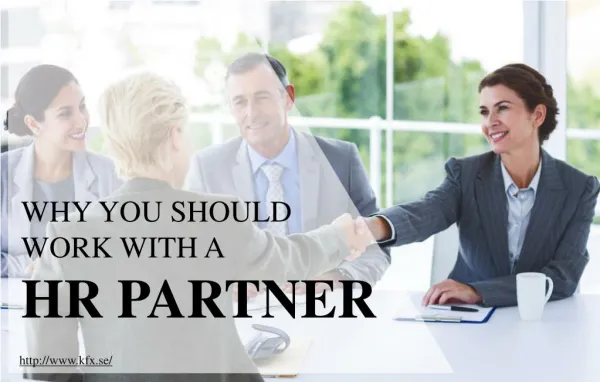 Benefits of working with a HR partners