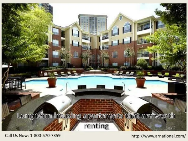 Long Term Housing Apartments That are Worth Renting