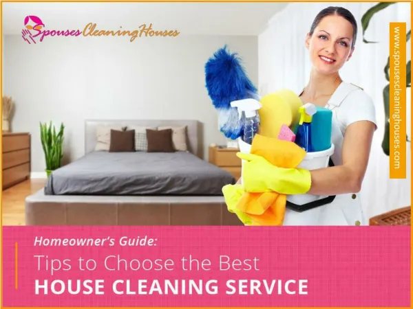 Guide to Choose the Right House Cleaning Service in MD