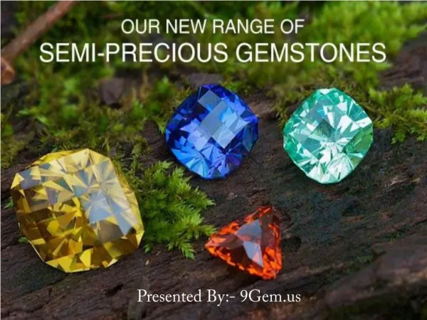 Semi Precious Gemstone Collection