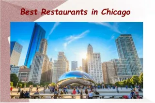Best Restaurants in Chicago - slide 1
