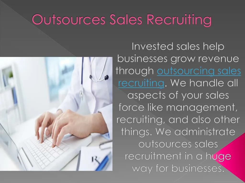 outsources sales recruiting
