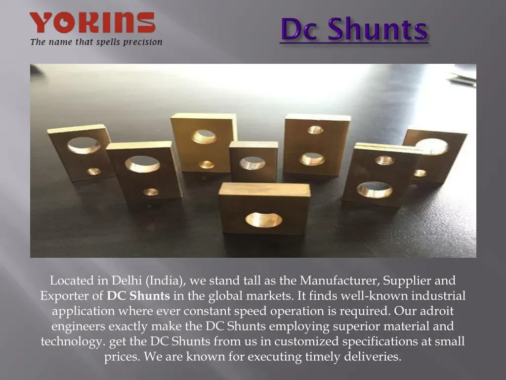 dc shunts