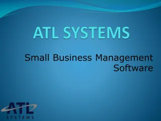 Small business management software - slide 1