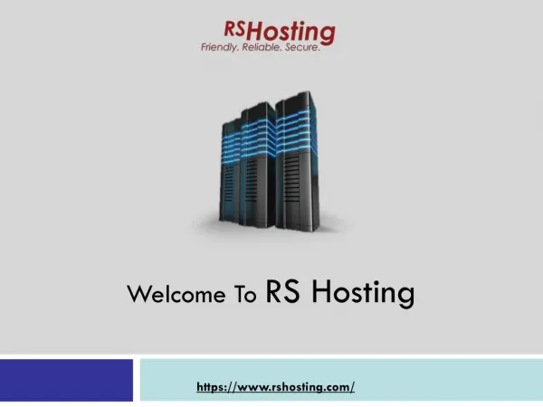 Best Dedicated Server Hosting in UK by RSHosting