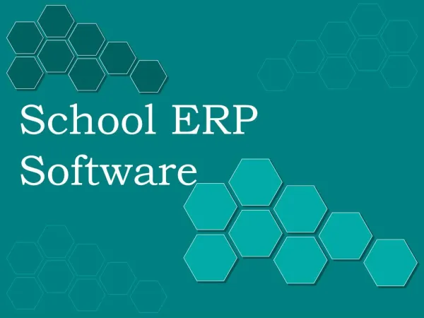 Benefits of School ERP Software