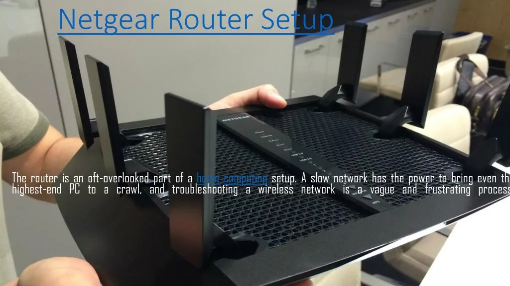 netgear router setup