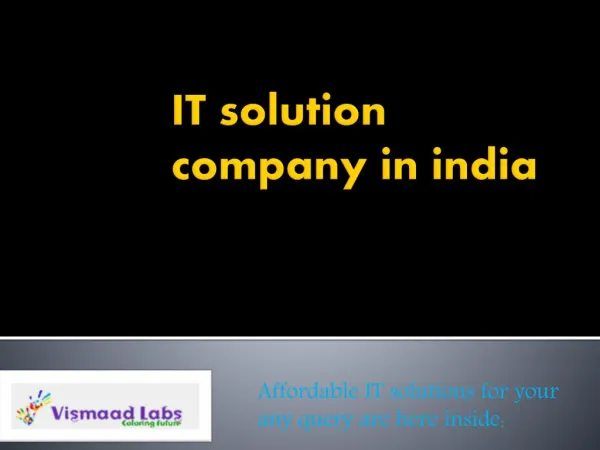 IT company in India
