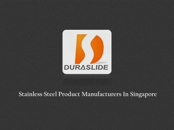Stainless Steel Supplier In Singapore