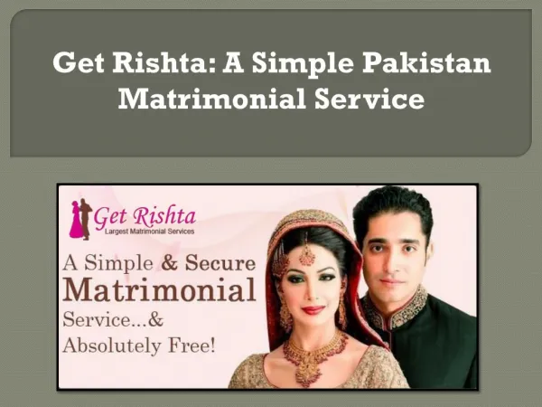 Girls for Marriage through Online Matrimony Pakistan