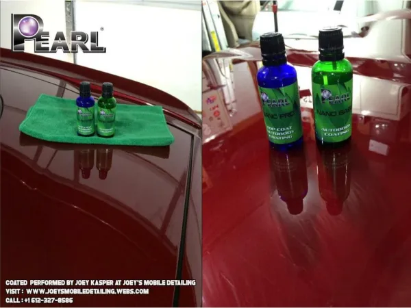 Pearl Nano Coatings a ceramic coating that affordable in your budget