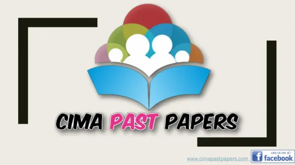 Cima Past Papers
