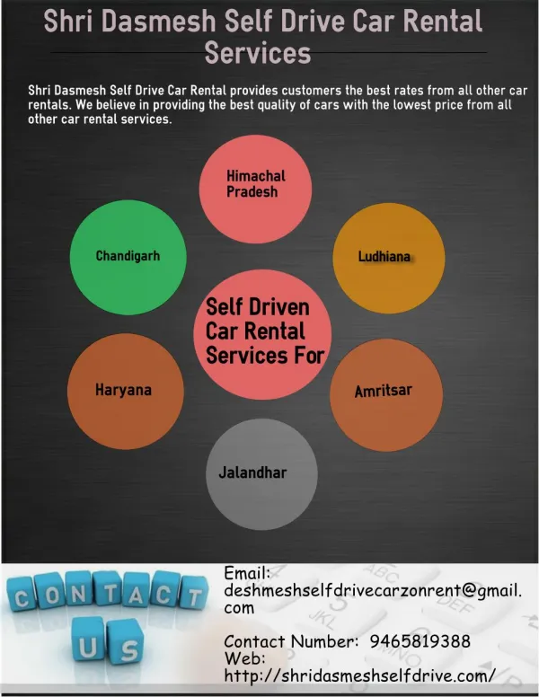 Self Drive Car Rental in Amritsar