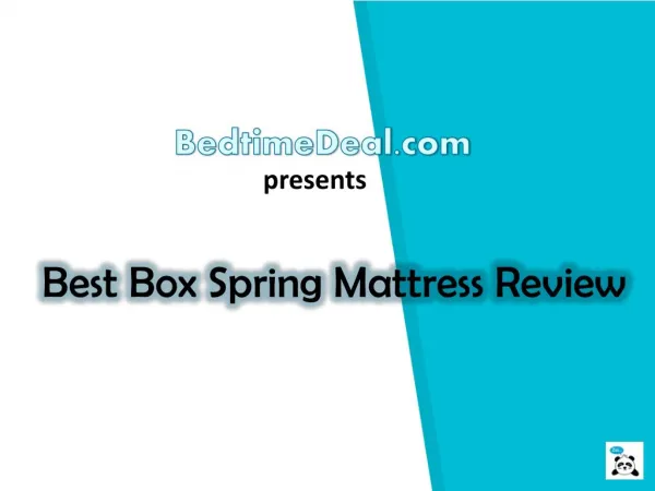 Best Box Spring Mattress Review