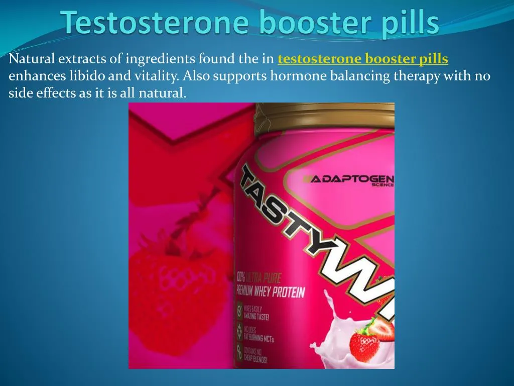 testosterone booster pills