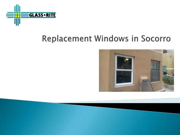 Window Replacements in Socorro, NM