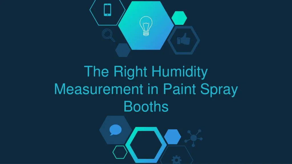 the right humidity measurement in paint spray booths