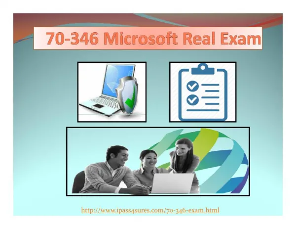 Microsoft 70-346 Certification Practice Exam