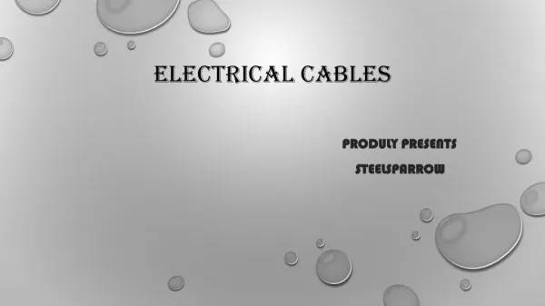 Electrical Cables Online