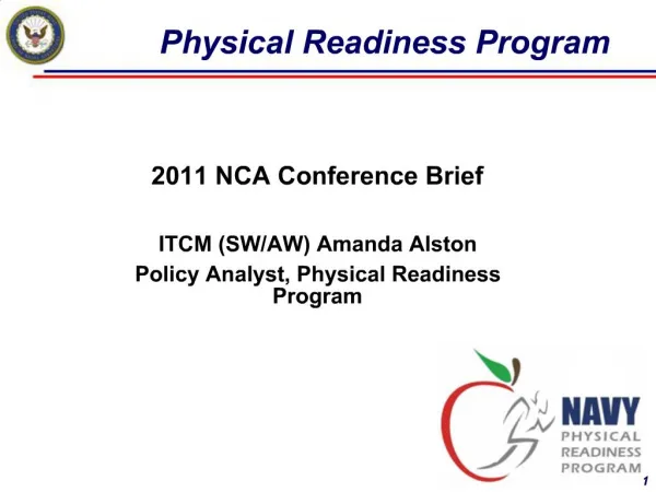 2011 NCA Conference Brief ITCM SW
