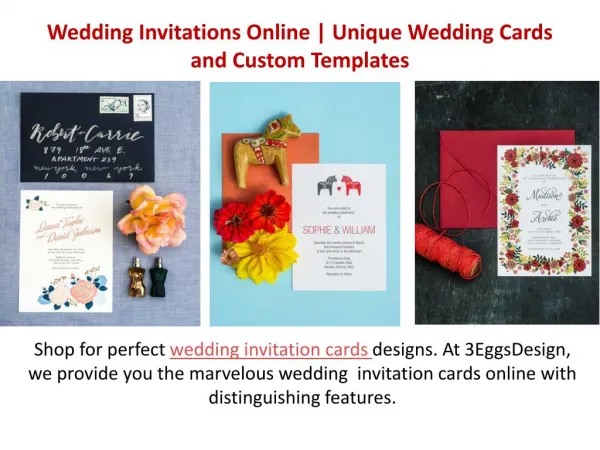 Wedding Invitations Online|Unique Wedding Cards and Custom Templates