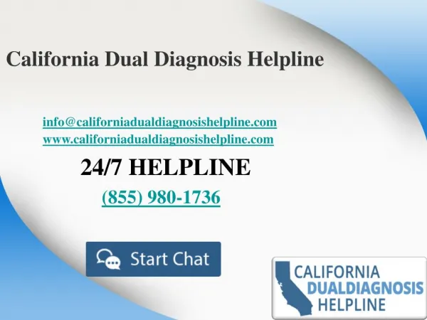 California Dual Diagnosis Helpline