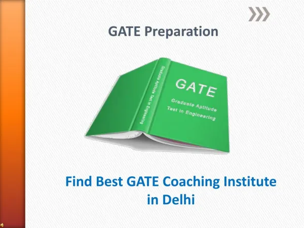 Perfect Coaching For GATE In Delhi