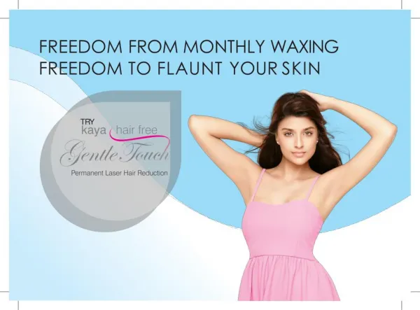 Permanent Hair Reduction - Freedom from Monthly Waxing