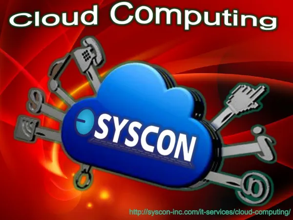 Cloud computing services- Syscon-inc