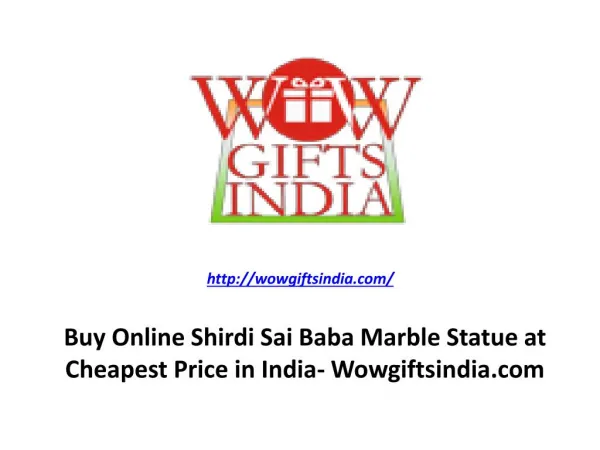 Buy Online Shirdi Sai Baba Marble Statue at Cheapest Price in India- Wowgiftsindia.com