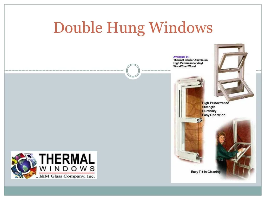 double hung windows